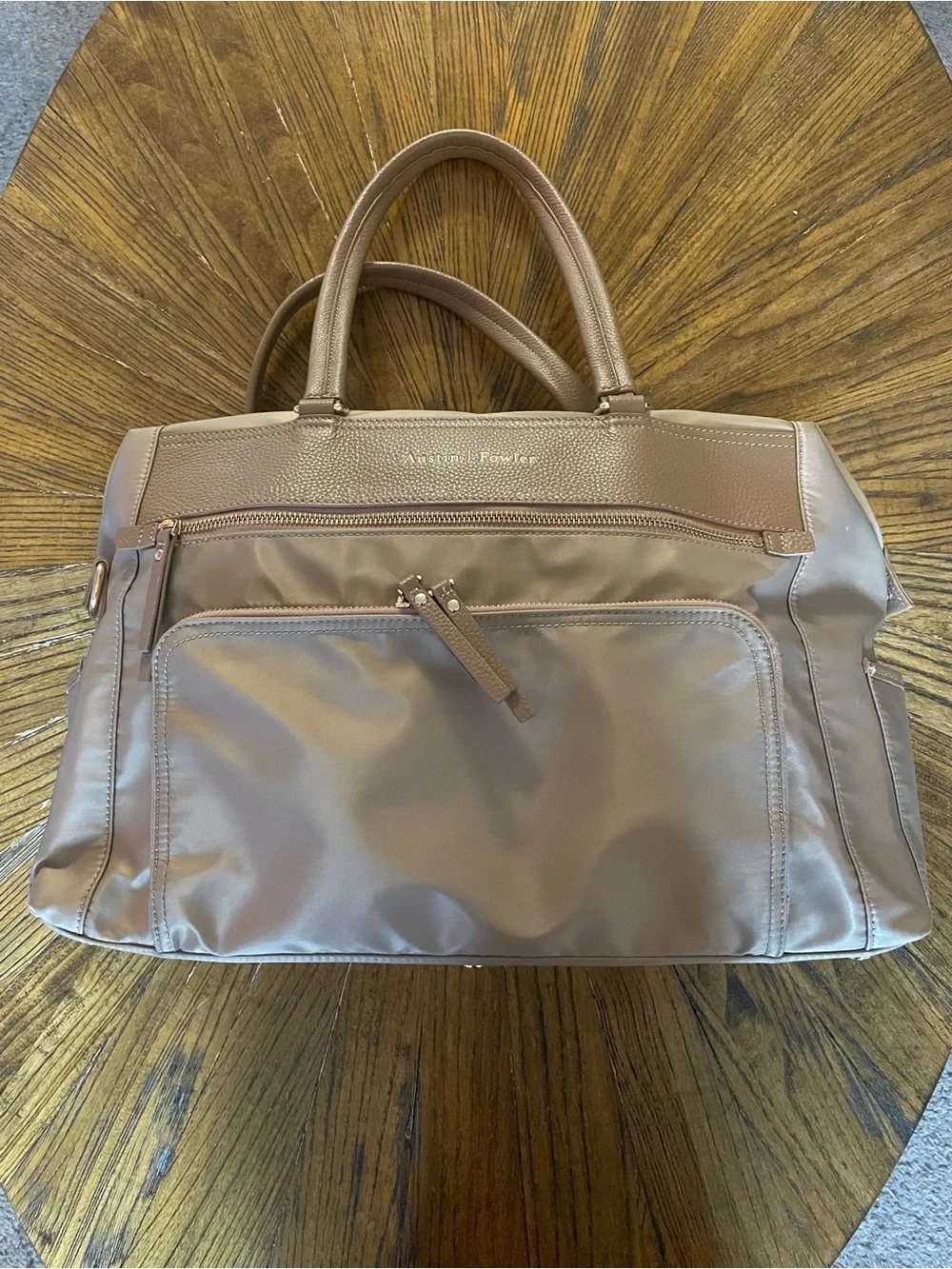 Austin Fowler Briggs Bag Champagne Nylon Tote